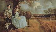 Thomas Gainsborough Mr and Mrs Andrews (nn03) oil painting